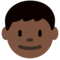 Boy - Black emoji on Twitter